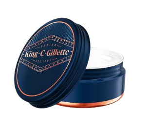 Balsamo para la barba Gillette king .